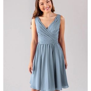 Kennedy Blue Bridesmaid Dress- Faith